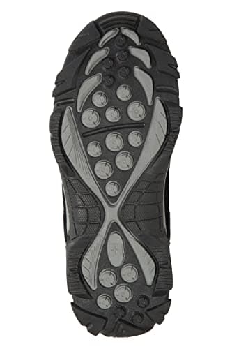 Mountain Warehouse Trail Kids Waterproof Walking Boots Black 4 — view 3