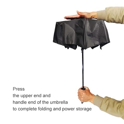 Tubaobei 4 Pack Travel Umbrella, Windproof Automatic Open and Close Umbrellas, Folding Rain Umbrella for Men Women — view 5