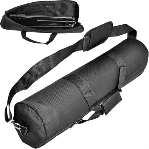WSNDM Tripod Carry Case Bag, Padded Tripod Case Bag, with Strap for Light Stand, Photography Studio Flash, Monopod Umbrella Boom Stand 80 Cm, Oxford Fabric