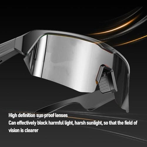 Xiuganpo Wireless Headphone Glasses, Bluetooth 5.3 Music Sunglasses — view 5