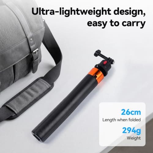 UTEBIT 59''/150cm Selfie Stick Tripod, Extendable Camera Stand With 4 Legs — view 6