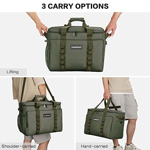 Hulongo Cool Bag Large 30L Insulated Cooler Bag, Waterproof Cool Box,Green — view 5