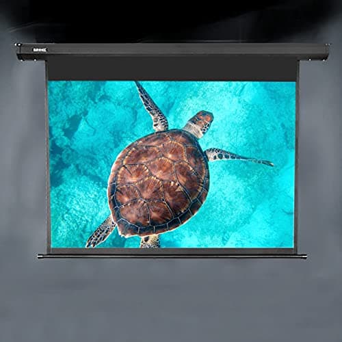 Duronic EPS80/43 HD Projector (Screen: 163cm(w) X 122cm(h)) - 4:3 Widescreen Matte White Screen - Electric Motorised switch control — view 3