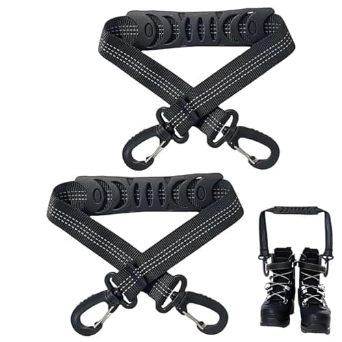 Ski and Snowboard Boot Carrier Strap 2 Pieces Sports Equipment Accessories