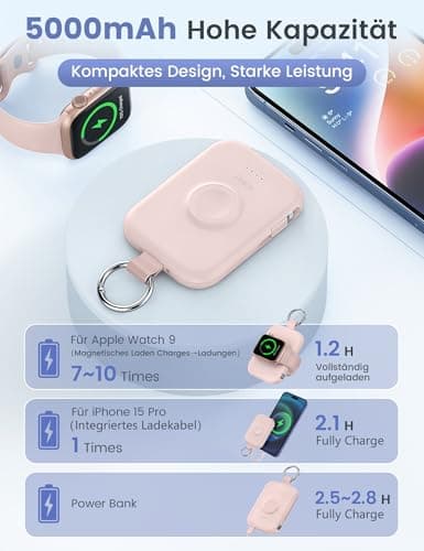 RORRY CharmGo Portable Charger, 5000mAh Portable Charger Power Bank — view 3