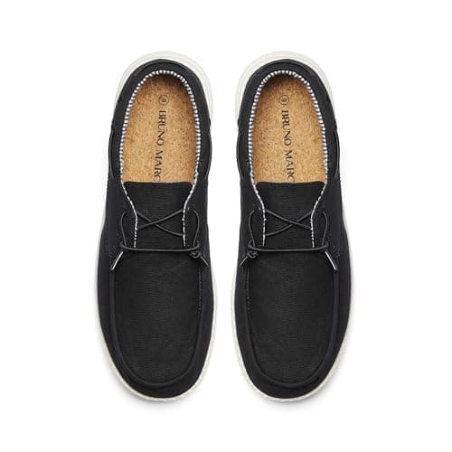 Bruno Marc Men's Slip-on Loafers Shoes,Size 10,Black,SBLS223M — view 4