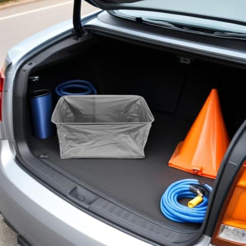 KONTONTY Foldable Car Trunk Organizer 40l Waterproof PVC Storage Box — view 6