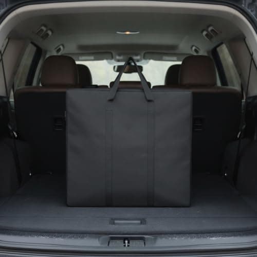Llazsybz Industrial Storage Bag Folding Table Carrying Case Organizer With 600D Oxford Cloth Flat Flexible Shape Suitable for contractors conference transport 92x13x76cm — view 3