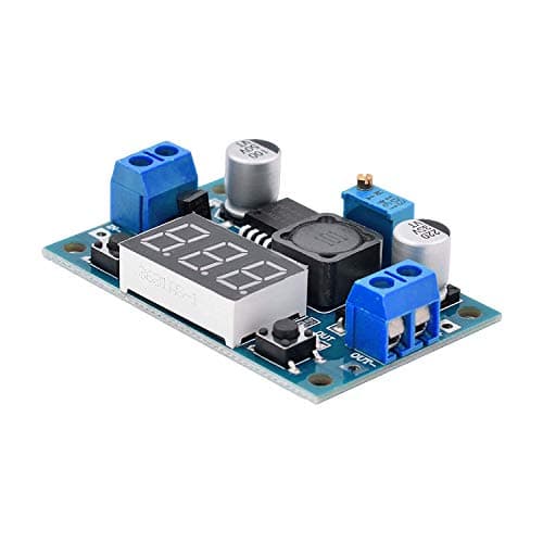 Valefod 2 Pack LM2596 DC to DC Voltage Regulator 4-40V to 1.5-35V Buck Converter with LED Display — view 5