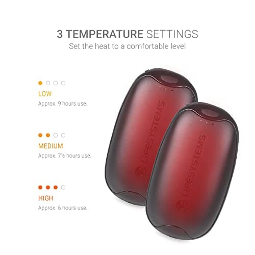 Lifesystems Rechargeable Dual-Palm Hand Warmer with 2 x 5000mAh Power Bank — view 6
