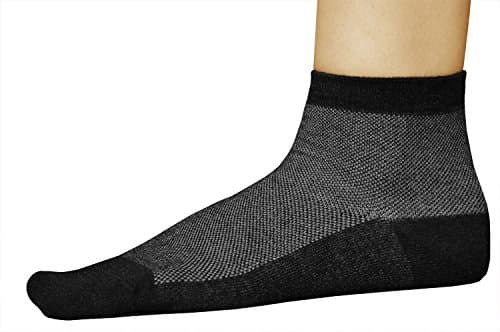 vitsocks Women's SILVER-Cotton Antibacterial Low Ankle Socks (3 PAIRS) Thin Breathable Ladies UK Size, grey, 6-8 — view 4