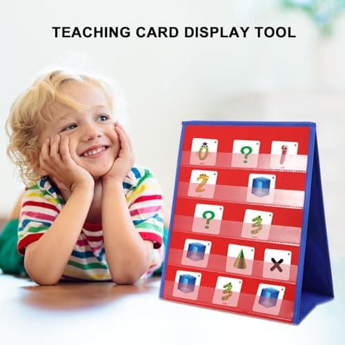 VILLFUL Teaching Tool Pocket Display Stand for Back to School Desktop — view 3
