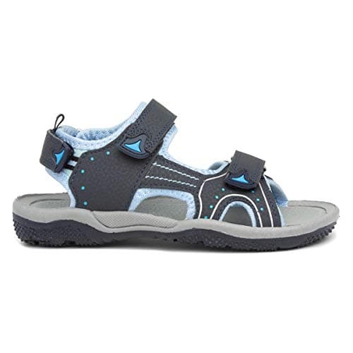 Red Fish Cain Boys Blue Sports Sandal - Size 4 UK - Blue — view 3