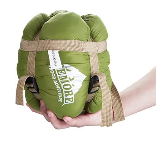 Agemore Ultra-light Compact Envelope Sleeping Bag for Camping