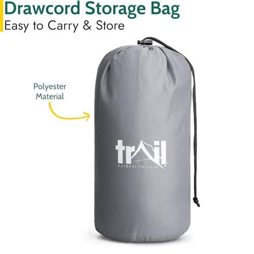 trail outdoor leisure Fleece Sleeping Bag Liner Camping Travel Sheet Single Envelope Shape with Hood and Bag (220cm x 80cm) — view 6