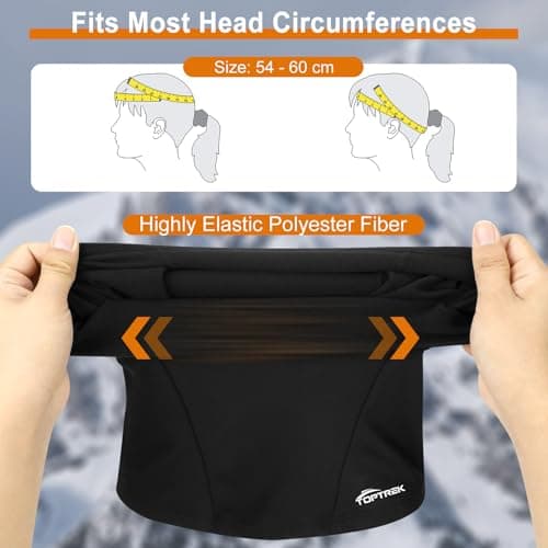 toptrek Balaclava Ski Mask Windproof Thermal Balaclavas Masks for Men/Women — view 6