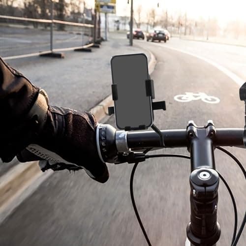 Abaodam Shockproof Motorcycle Phone Mount for Gps Navigation on Phones — view 5