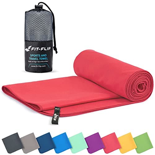 Fit-Flip Microfibre Towel - Compact, Ultra lightweight & Quick dry
