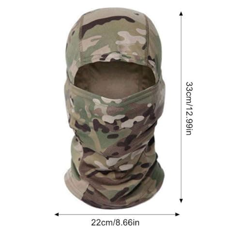ZYWQ Ski Mask Balaclava Shiesty, Motorcycle Football Windproof UV Protector Cooling for Men/Women — view 4
