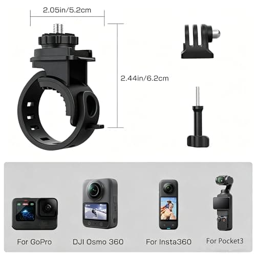 Quick Release Camera 360° Strap Mount Flexible Wrap Band for Insta360 X6X5 — view 6