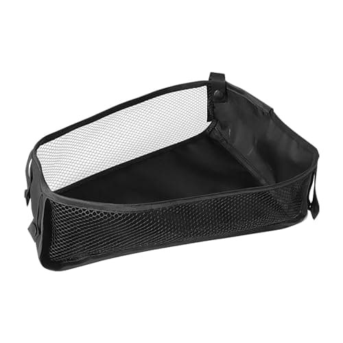 Stroller Organizer Basket - Storage Organizer, Large Capacity, Mesh Storage Basket, Stroller Accessories