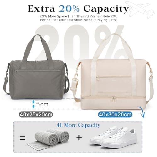 VSNOON for New Ryanair Cabin Bags 40x30x20, 24L Travel Carry on Bag — view 4