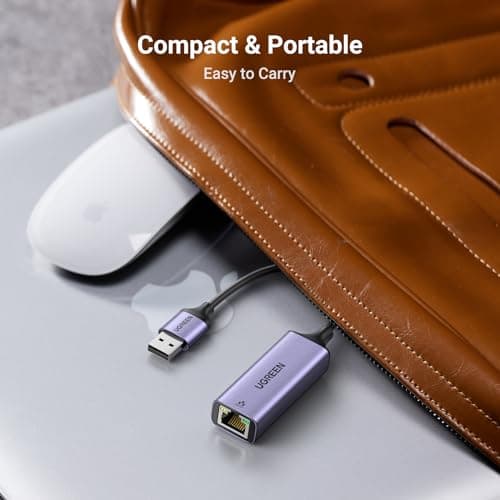 UGREEN USB to Ethernet Adapter, Plug and Play 1Gbps Aluminium Adapter — view 5