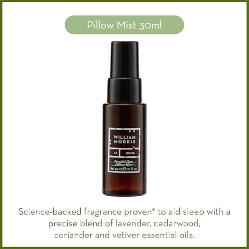William Morris At Home Magnesium Body Cream 100ml, Pillow Mist 30ml, Bed Socks, Almond Oil, Lavender, Travel Size, Vegan and Cruelty Free, Beauty Gift For Her — view 5