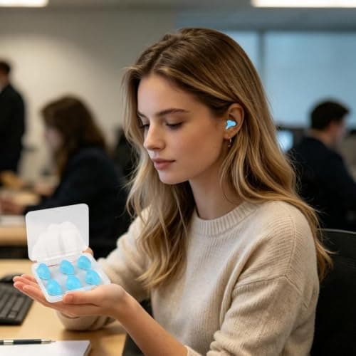 Noise Canceling Earplugs,Moldable Cloud Silicone Ear Plugs,Sleep,Travel — view 5