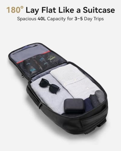 CROSSGEAR 30-40L Expandable Travel Laptop Backpack with 58% Load Reduction — view 5
