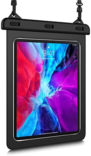HopMore Universal Waterproof Case for iPad Samsung Lenovo,Tablet Pouch Dry Bag for iPad Pro 12.9"/11"/13" / Air 13"/11" A16 / 10.9",Galaxy Tab S11, Tab M11,Fire Max 11,Android Tablet Up to 13.5 inch