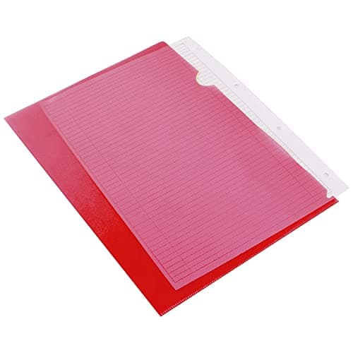Q-Connect A4 Cut Flush Folder - Red (Pack of 100) — view 3