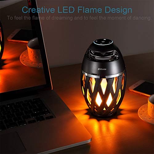 Outdoor Bluetooth Speaker, Gifts for Men Him Dad Women, Torch Outdoor Bluetooth Speaker, BT5.0 Stereo Speaker with HD Audio and Enhance Bass, Unique Christmas Birthdays Gifts for Men Him Father — view 6