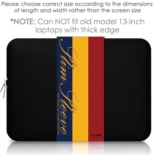 CCPK 13 inch Laptop Case, Laptop Sleeve for MacBook Air 13 inch MacBook Neo — view 3