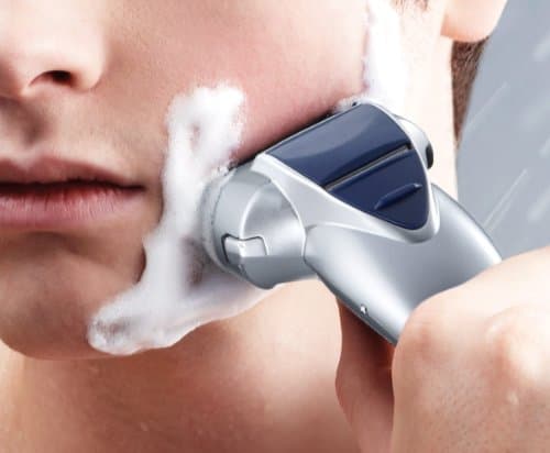 Panasonic Es-Sl41 Milano Wet and Dry 3 Blade Electric Shaver for Men, Silver — view 2
