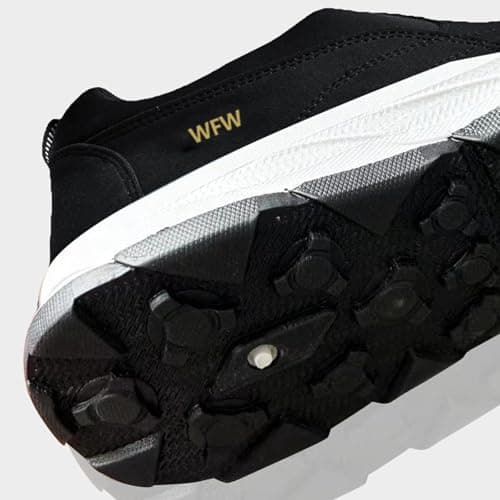 Walking Shoes for Men Outdoor Hiking Orthopedic Shoes with Arch Support Fashion Low-top Sneakers Slip-On Waterproof Anti-Slip Lightweight Loafers (Black, 8) — view 4