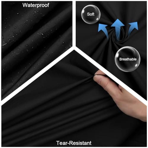 AUYAO Women Long Raincoats Waterproof Rain Coats Lightweight Rain Jackets LadiesQuick Dry Hooded Raincoat with Adjustable Drawstring Reusable Rainsuit Rain Poncho with Carry Bag for Camping Hiking-XL — view 4