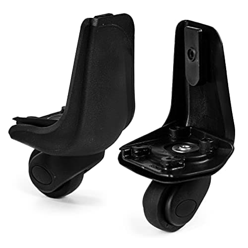 GUGULUZA Suitcase Wheel Replacement, Spare Spinner Caster for Soft Shell Suitcase Repair, W001 Back Wheel