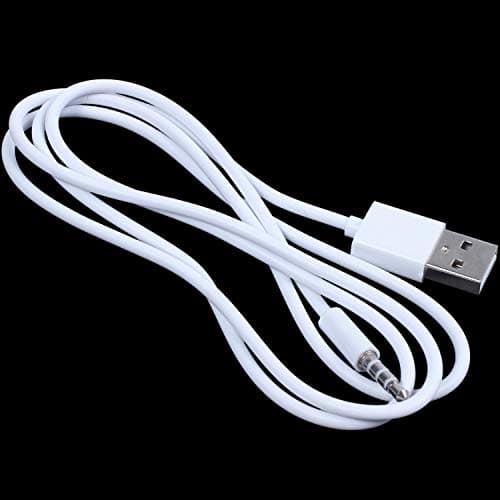 Leudgh Audio Cable 3.5mm AUX to USB 2.0 Adapter Charging Cable 1m Beige — view 6