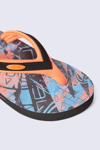 Animal Jekyl Kids Flip-Flops - Slip-on & Lightweight Footwear with Soft Padded Straps for Boys & Girls - Best for Spring, Summer, Beach & Outdoors Burnt Orange 3 — view 6