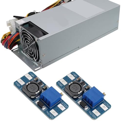 YINETTECH 5Pcs DC-DC Step Up Power Apply Module 2V-24V to 5V-28V DC Voltage Regulator Adjustable Step Up Module Converter, 2A — view 2