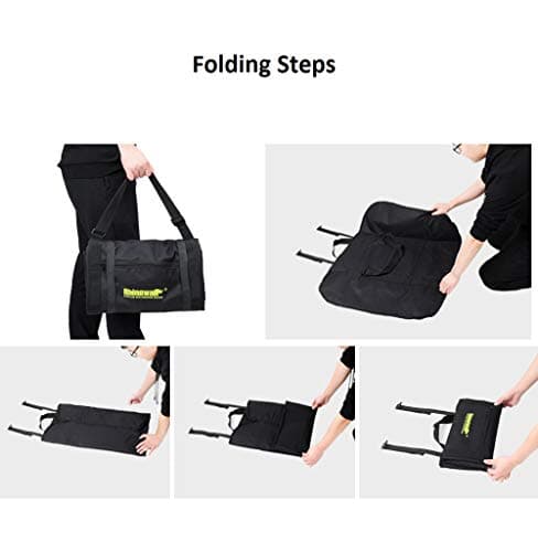 UBORSE Folding Bike Carry Bag 20 Inch Bicycle Storage Bag Transport Case Outdoors Travel for Mountain Bike — view 4
