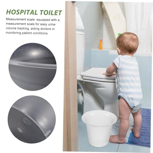 ERINGOGO Bin Toilet Portable Urine Pot Measurement Scale for Patients Women Boys Elderly Travel Camping Non-Slip Sturdy — view 6