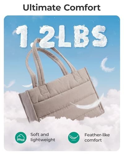 bagsmart Laptop Tote Bag for Women, Lightweight 14" Crossbody Tote — view 6