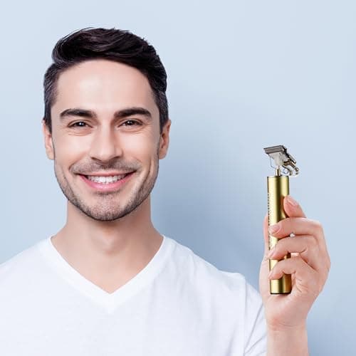 Barberboss Men's Beard Trimmer, Men's Cordless Hair Clippers, Haircut Clippers Men, Precision Hair Trimmer Men, Detail Trimmer, QR-2070 — view 3
