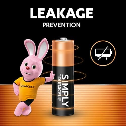 DURACELL Simply AA Batteries (48 Pack) - Alkaline Double A Battery 1.5V - Quality Guaranteed - Everyday Device - Plastic-Free Packaging — view 3