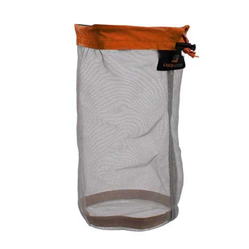 Yundxi 3pcs Ultralight Ultra Stuff Sacks Set Mesh Drawstring Storage Bags — view 3