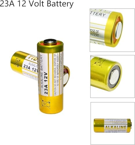 23A 12V Alkaline Battery, 5 Pack A23/ MN21/ L1028/ V23GA/ LRV08 for Remote Controls, Wireless Doorbells, Security Systems — view 4