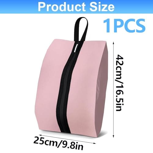 Shoe Bags for Travel with Zipper, Shoe Organiser for Trainers, Gym — view 2