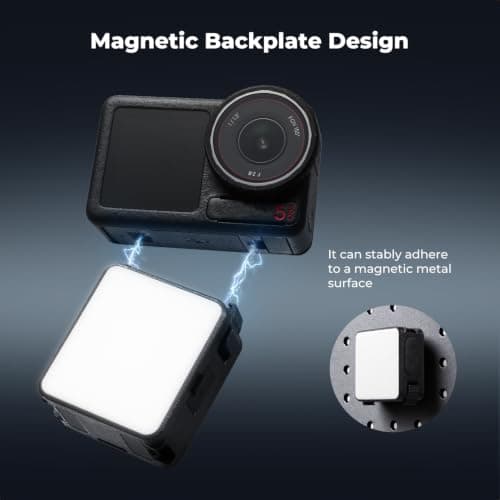 K&F CONCEPT Mini Fill Light Compatible with DJI Osmo Action 3/4/5 Pro — view 6